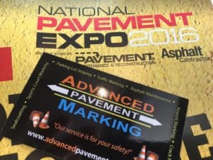 2016 Pavement Marking expo