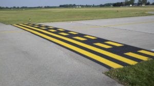 Airport markings by Advanced Pavement Marking
