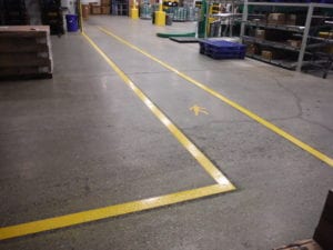 Factory Marking by Advanced Pavement Marking