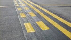 Airport marking by Advanced Pavement Marking